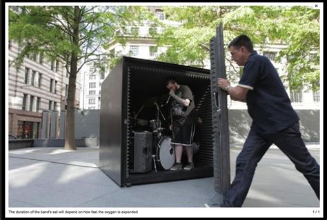 Metal Band To Play In A Box Until They Run Out Of 